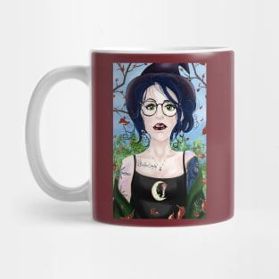 Caffeinated Witch Of The Fall And Autumn Mug